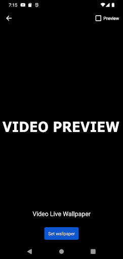 Video Live Wallpaper