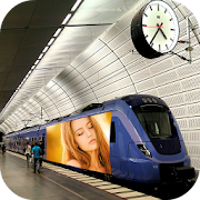 Train Subway Photo Frames