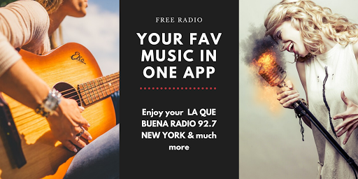 Android application La Que Buena Radio 92.7 NY screenshort