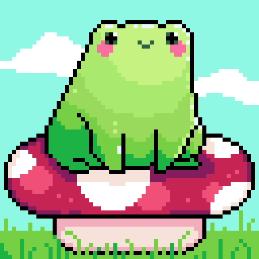 Kawaii Froggy Jump logo