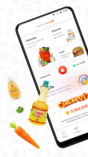 Cheetay - Grocery Shopping Screen 2