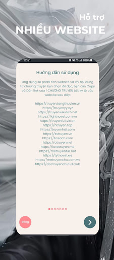 Nghe truyện audio Novel Reader screenshot 1