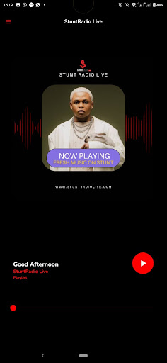 StuntRadio Live Screen 2