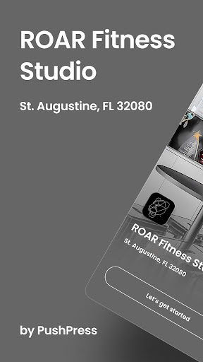 Android application ROAR Fitness Studio screenshort
