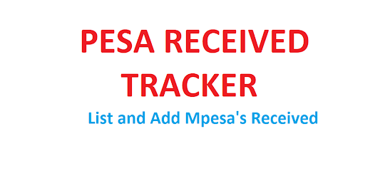 Pesa Received Tracker