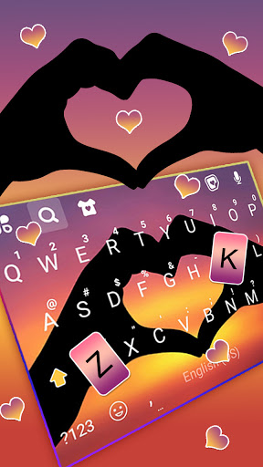 Sunset Love Theme Screen 2