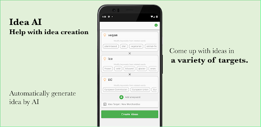 # Idea AI - Blend keywords
