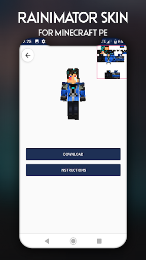 Rainimator Skins For MCPE