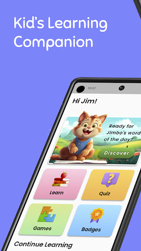 Screenshot of Learn with Jimbo