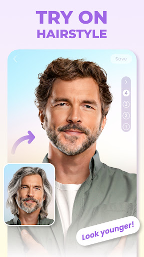 HairApp Hairstyle, Beard, Bald Screen 2