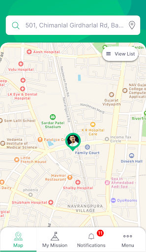 Android application GrapeVine screenshort