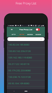 Free Proxy List for pc screenshots 1