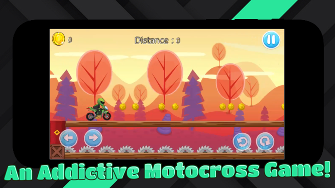 Moto Hero Challenge - Motocros 1.1 APK + Мод (Unlimited money) за Android