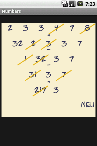 Numbers - Des Chiffres - 40 - (Android)