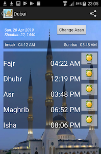 UAE Prayer Timings Dubai Abu D