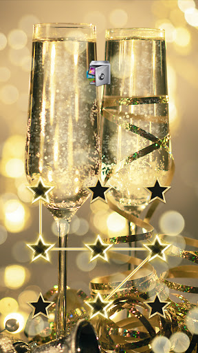 Android application AppLock Live Theme Champagne screenshort