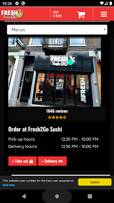 Fresh2Go sushiのおすすめ画像2