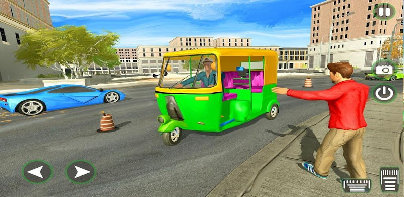 City TukTuk Rickshaw Simulator: Driving Games 2020
