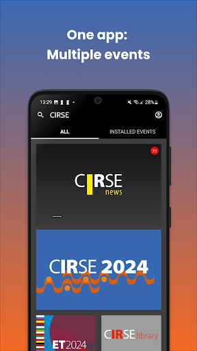 Android application CIRSE screenshort