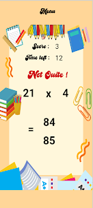 Jeux de Math - Quiz Mental