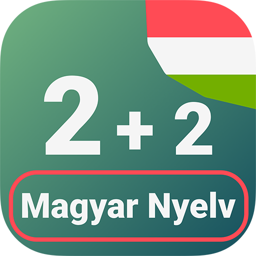 Numbers in Hungarian language logo