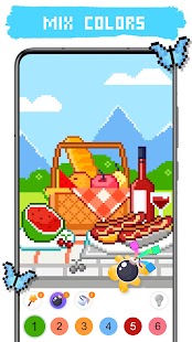 Pixel Art Games: Pixel Color Screenshot