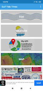 Gulf Tide Times: Weather GPS & 9.3.9.1 APK + Mod (Free purchase) for Android
