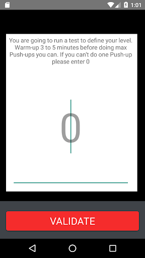 Double the impact force. Karate. The push-up.