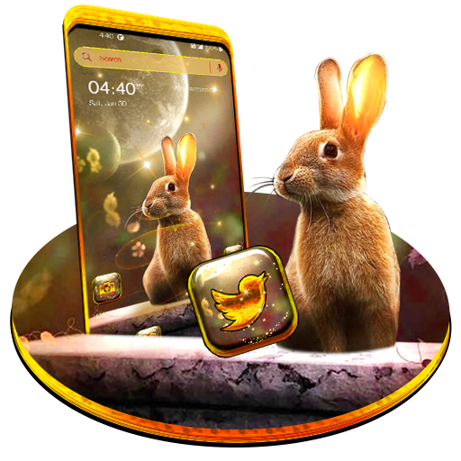 Rabbit in Space Launcher logo