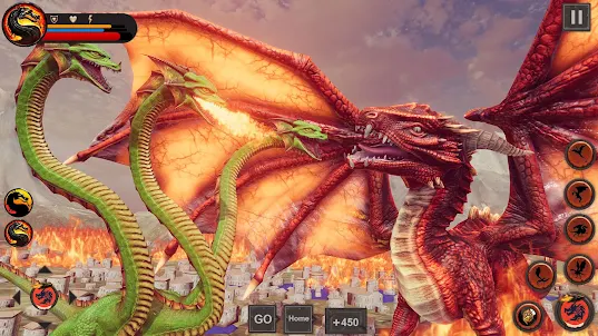 Dragon Battle Simulator Games