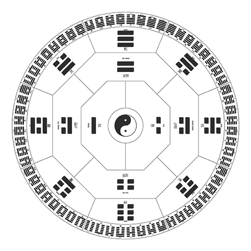 JiKing Hexagram generator logo