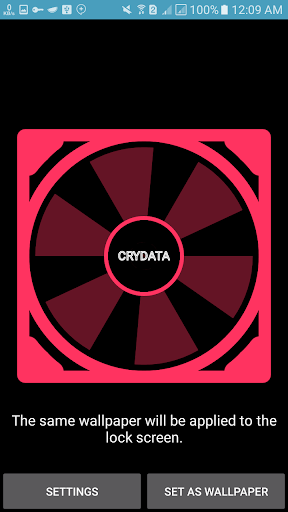 RGB Fan Live Wallpaper Screen 2