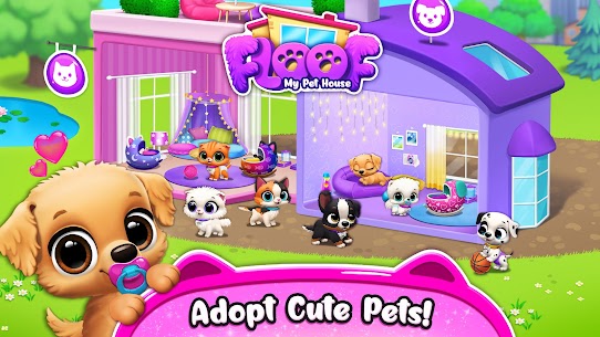 FLOOF Mod Apk – My Pet House – Dog & Cat Games Latest for Android 1