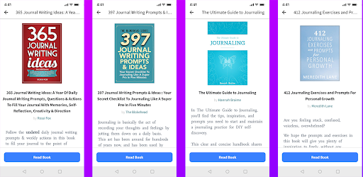 365 Journal Writing Ideas Screen 3