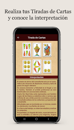 Tarot Baraja Española Screen 2
