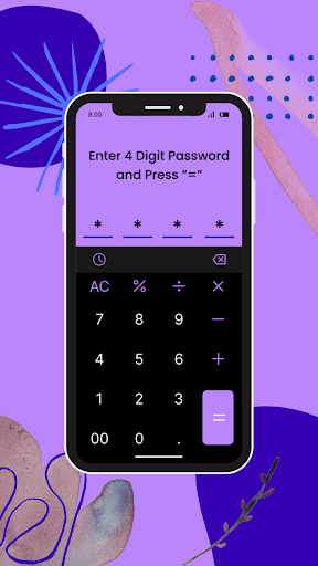 Android application Calc Lock | Calculator Lock screenshort