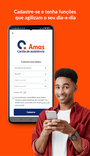 AMAS - Cartão de Assistência Screen 3