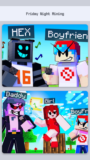 FNF Mod for Minecraft PE - Fri Screen 2