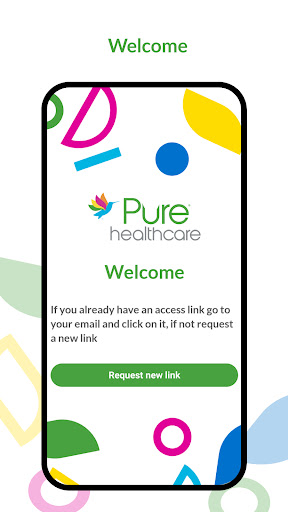 Android application Pure Healthcare screenshort