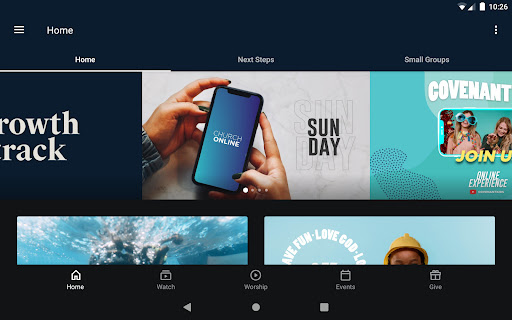 Screenshot of CovLive