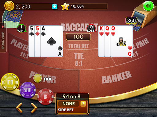 Baccarat casino offline card 11