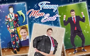 Funny Man Suit Photo Editor ???? Screenshot