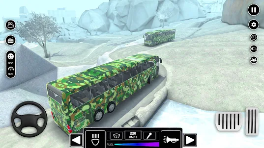 Army Bus Driving Game Offline