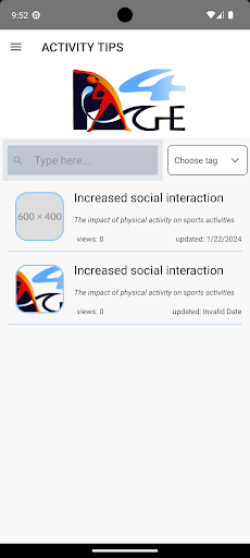 PA4Age Screen 2