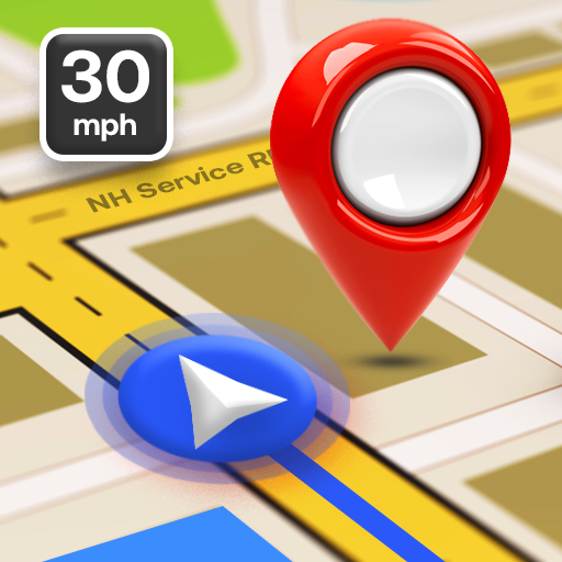 Earth Maps Go, Navigation logo