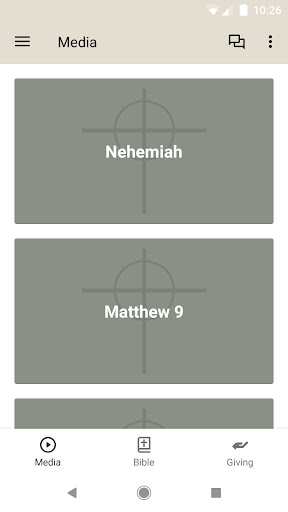 Android application Durham Church screenshort