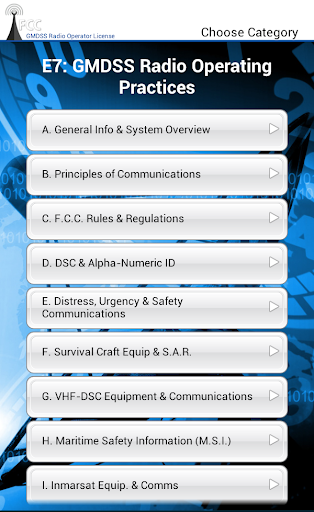 FCC GMDSS ROL Exam Screen 3