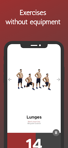 Screenshot of Training Plan for Over 50s