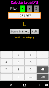 Captura de Pantalla 6 Letra DNI - NIE android