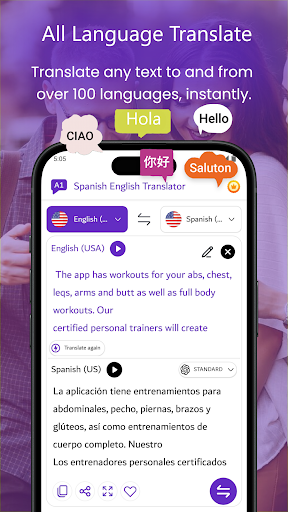 Spanish English Translator screenshot 2